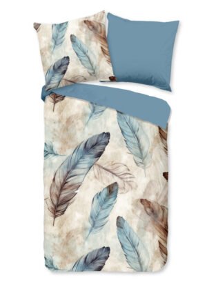 Good Morning dekbedovertrek veren - Multicolor - 135 x 200 cm - 100% katoen