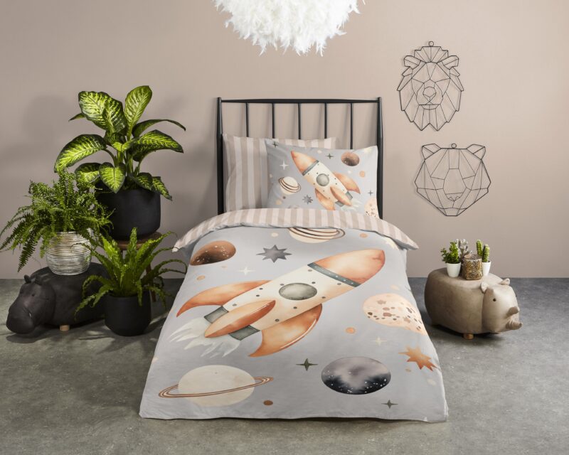 "" overtrek van Good Morning, 140 x 200/220 cm, kussensloop 60 x 70 cm