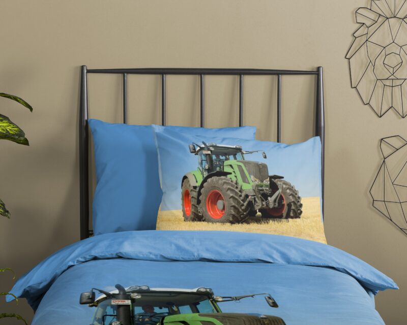 100% katoen dekbedset tractor van Good Morning in 140 x 200/220 cm