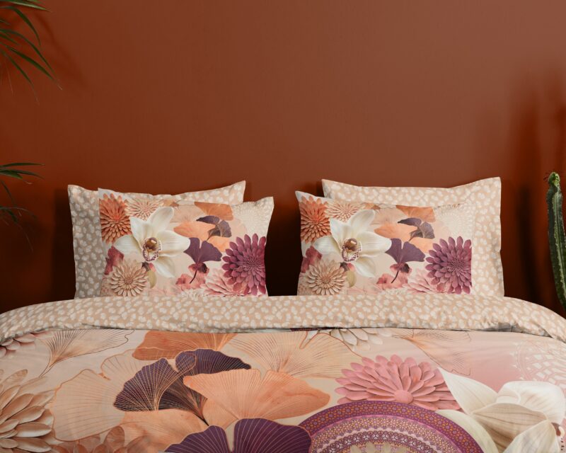 100% katoen/satijn dekbedset "" van HIP in 200 x 200/220 cm - kussensloop 60 x 70 cm