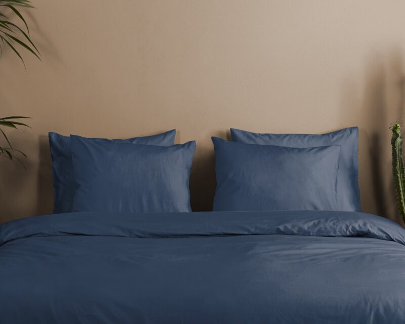 100% katoen/satijn dekbedset van HIP in 240 x 200/220 cm - kussensloop 60 x 70 cm