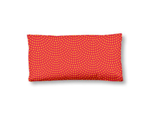 HIP kussensloop mandala's en bloemen - Rood - 40 x 80 cm - 100% katoen/satijn