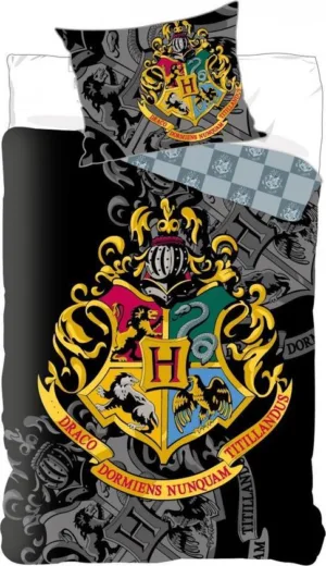 Harry Potter dekbedovertrek 140 x 200 cm 100% katoen - Multicolor - 140 x 200 cm - 100% katoen
