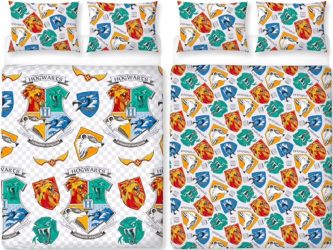 200 x 200 cm overtrek van Harry Potter, 200 x 200 cm, kussensloop 48 x 74 cm