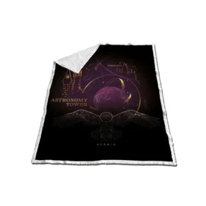 Harry Potter plaid 130 x 170 cm - Multicolor - 130 x 170 cm - 100% Polyester