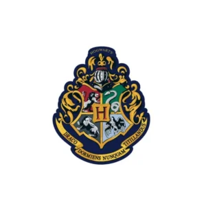 Harry Potter sierkussen Logo Hogwarts - Blauw - 22 x 33 cm - 100% Polyester