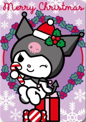 Hello Kitty fleece deken 100 x 140 cm - Paars - 100 x 140 cm - 100% Polyester