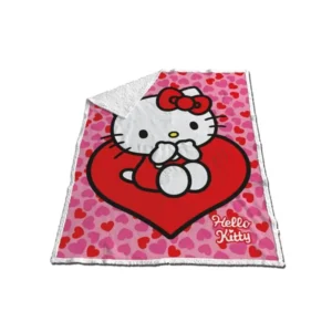 Hello Kitty plaid 120 x 150 cm - Multicolor - 120 x 150 cm - 100% Polyester
