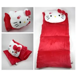 Hello Kitty kussen - Rood - 100% Velboa