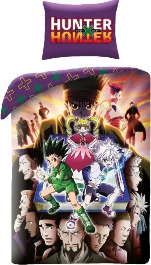 One Piece dekbedovertrek Gon Freecss 140 x 200 cm katoen - Multicolor - 140 x 200 cm - 100% katoen