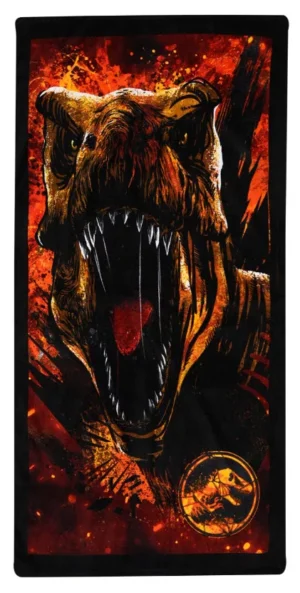 Jurassic World strandlaken claws 70 x 140 cm - Multicolor - 70 x 140 cm - 100% katoen