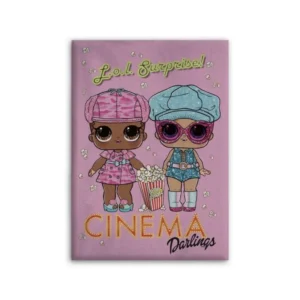 L.O.L Surprise plaid Cinema 100 x 140 cm - Roze - 100 x 140 cm - 100% Polyester