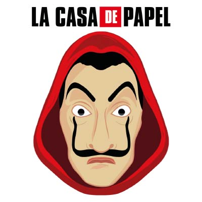 La Casa de Papel handdoek