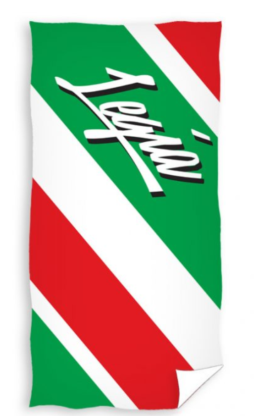 Legia Warszawa strandlaken 70 x 140 cm - Multicolor - 70 x 140 cm - 100% katoen