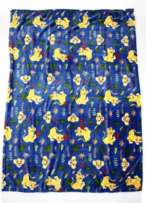 Disney The Lion King plaid 110 x 150 cm - Multicolor - 110 x 150 cm - 100% Polyester