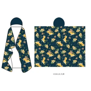 Disney The Lion King plaid met capuchon 120 x 150 cm - Multicolor - 120 x 150 cm - 100% Polyester