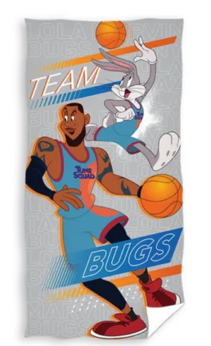 Looney Tunes strandlaken Space Jam - Multicolor - 70 x 140 cm - 100% katoen