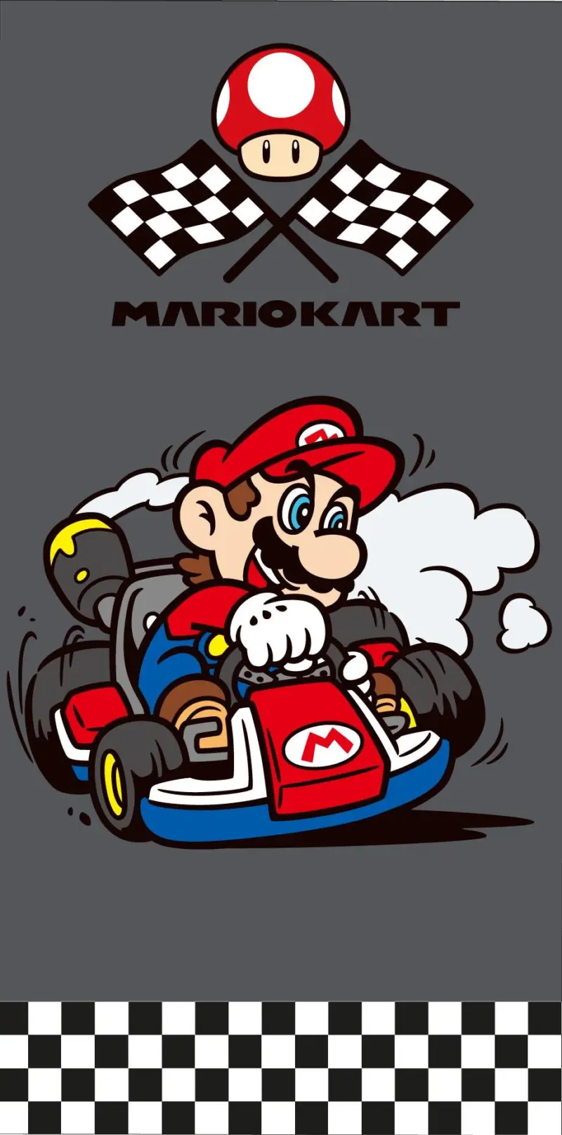 Mario strandlaken 70 x 140 cm - Multicolor - 70 x 140 cm - 100% katoen