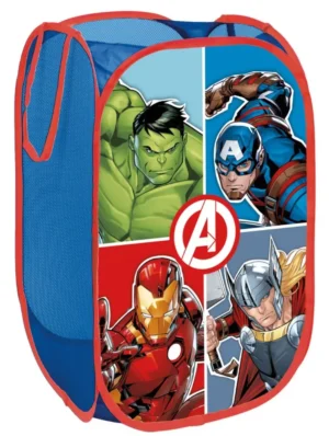 Marvel Avengers mand 36 x 36 x 58 cm - Blauw/Rood - 36 x 36 cm