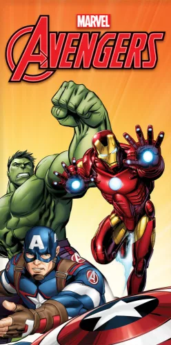 Marvel Avengers strandlaken Ironman & Hulk 70 x 140 cm - Multicolor - 70 x 140 cm - 100% Polyester