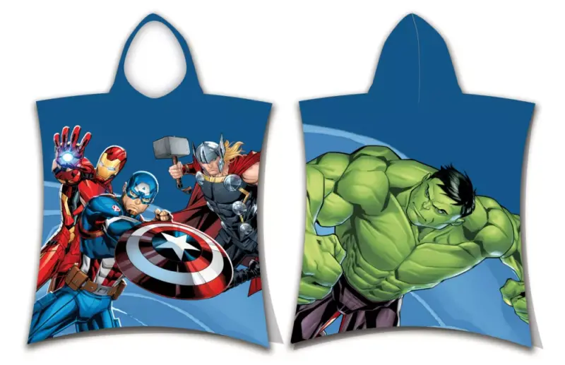 50 x 115 cm badponcho van Marvel Avengers, 50 x 115 cm