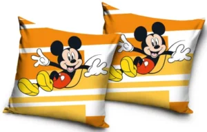 Disney Mickey Mouse sierkussen Oranje 40 x 40 cm - Oranje - 40 x 40 cm - 100% Polyester