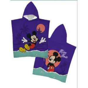 Disney Mickey Mouse poncho 55 x 110 cm - Multicolor - 55 x 110 cm - 100% Polyester