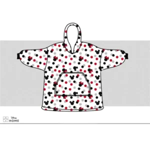 Disney Mickey Mouse poncho stipjes maat XS - Multicolor - x S-L cm - 100% Polyester