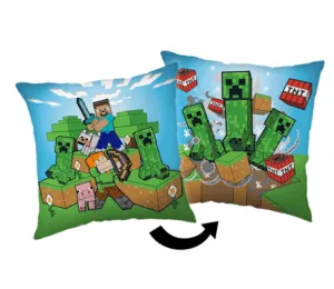 Minecraft sierkussen ready 40 x 40 cm - 40 x 40 cm - 100% Polyester