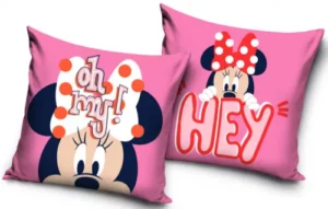 Disney Minnie Mouse sierkussen Hey 40 x 40 cm - Roze - 40 x 40 cm - 100% Polyester