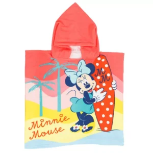 Disney Minnie Mouse poncho 55 x 110 cm - Multicolor - 55 x 110 cm - 100% Polyester