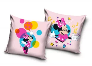 Disney Minnie Mouse sierkussen Music 40 x 40 cm - Roze - 40 x 40 cm - 100% Polyester
