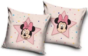 Disney Minnie Mouse sierkussen Stars 40 x 40 cm - Roze - 40 x 40 cm - 100% Polyester