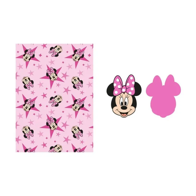 100 x 140 cm plaid van Disney Minnie Mouse, 100 x 140 cm