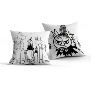Moomin sierkussen - Zwart - 40 x 40 cm - 100% Polyester