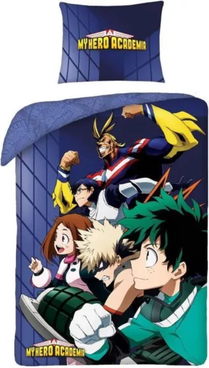 My Hero Academia dekbedovertrek All Might dekbedovertrek 140 x 200 c - Multicolor - 140 x 200 cm - 100% Polyester