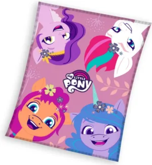 My Little Pony plaid 110 x 140 cm - Multicolor - 110 x 140 cm - 100% Polyester