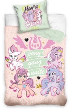 My Little Pony dekbedovertrek 100 x 135 cm - Multicolor - 100 x 135 cm - 100% katoen