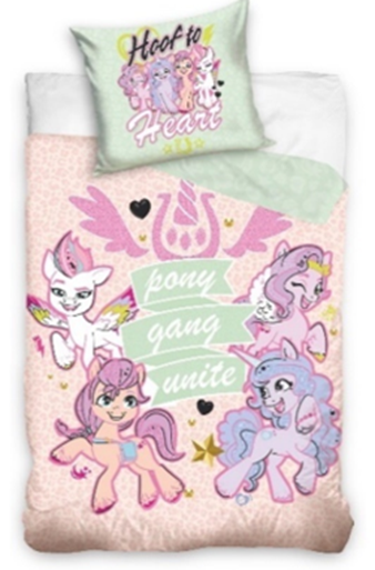 My Little Pony dekbedovertrek 100 x 135 cm - Multicolor - 100 x 135 cm - 100% katoen