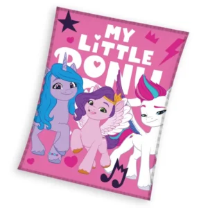 My Little Pony plaid - Multicolor - 130 x 170 cm - 100% Polyester