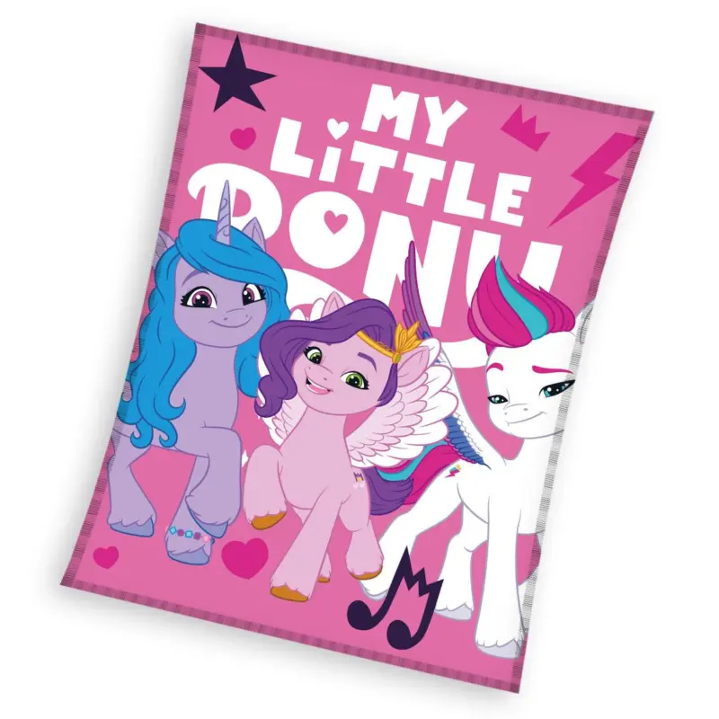 My Little Pony plaid - Multicolor - 130 x 170 cm - 100% Polyester