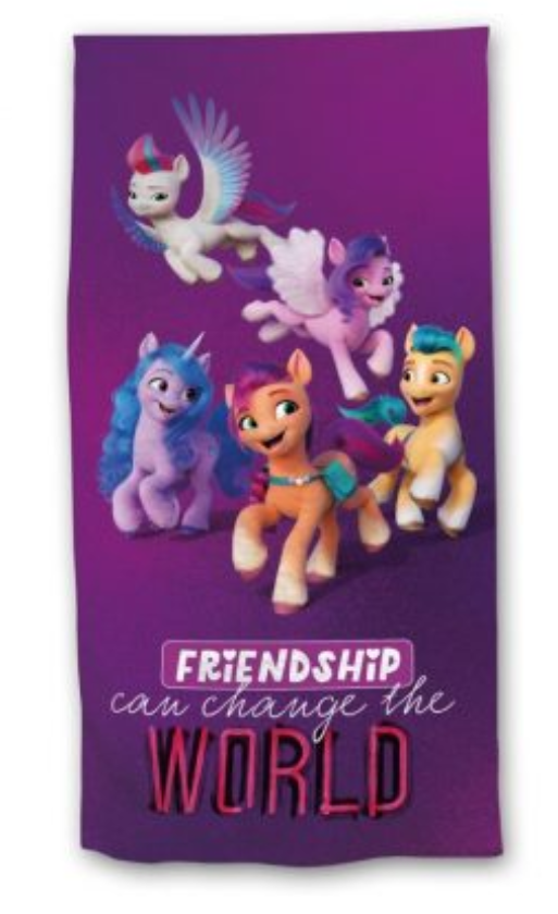 My Little Pony strandlaken 70 x 140 cm Paars - Multicolor - 70 x 140 cm - 100% Polyester