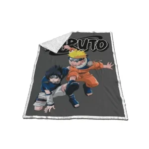 Naruto plaid 120 x 150 cm - Multicolor - 120 x 150 cm - 100% Polyester