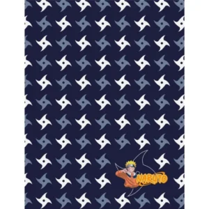Naruto plaid 180 x 200 cm - Multicolor - 180 x 200 cm - 100% Polyester