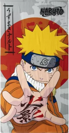 Naruto strandlaken Jutsu 70 x 140 cm - Multicolor - 70 x 140 cm - 100% Polyester