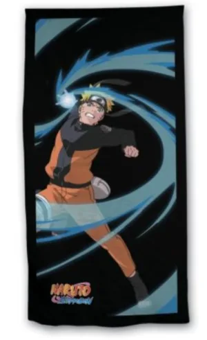 Naruto strandlaken fight 70 x 140 cm - Multicolor - 70 x 140 cm - 100% katoen