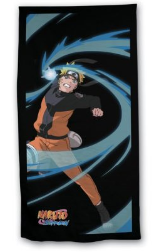 Naruto strandlaken fight 70 x 140 cm - Multicolor - 70 x 140 cm - 100% katoen