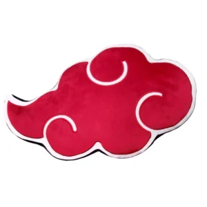 Naruto sierkussen Wolken 40 cm - Rood - 100% Polyester