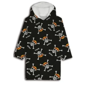 One Piece poncho - Multicolor - 7 - 14 jaar - 100% Polyester