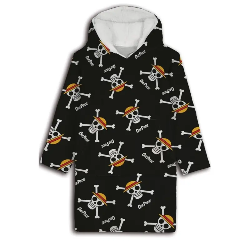 One Piece poncho - Multicolor - 7 - 14 jaar - 100% Polyester